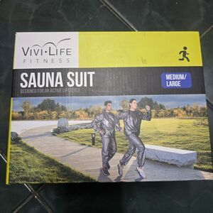Vivi Life Fitness Sauna Suit Designed Active Lifestyle Medium/Large Sealed NEW